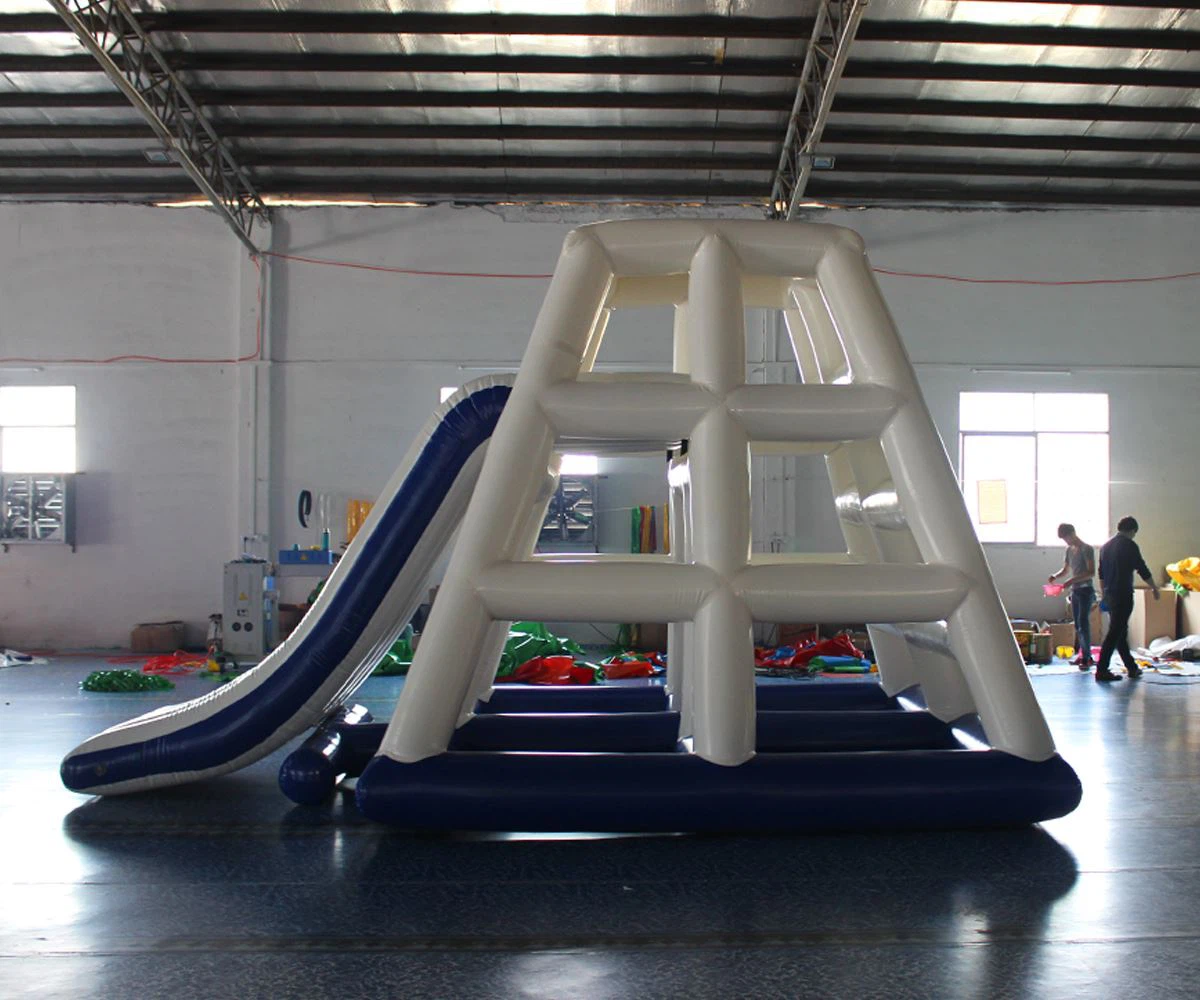 Oppblåsbare leketøy med oppblåsbare vanntårn med glid Good quality Inflatable Water Tower Toys With Slide
