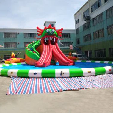 Utendørs oppblåsbart svømmebasseng