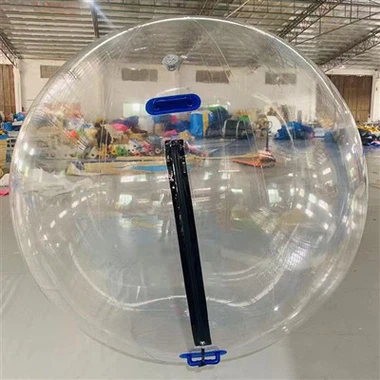 Oppblåsbart flytende vannleker gangkule